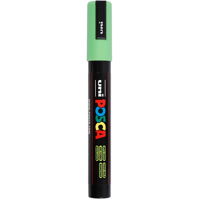 Posca Marker , nr. PC-5M, spets 2,5 mm, Medium, apple green, 1 st. [HOB-276043]
