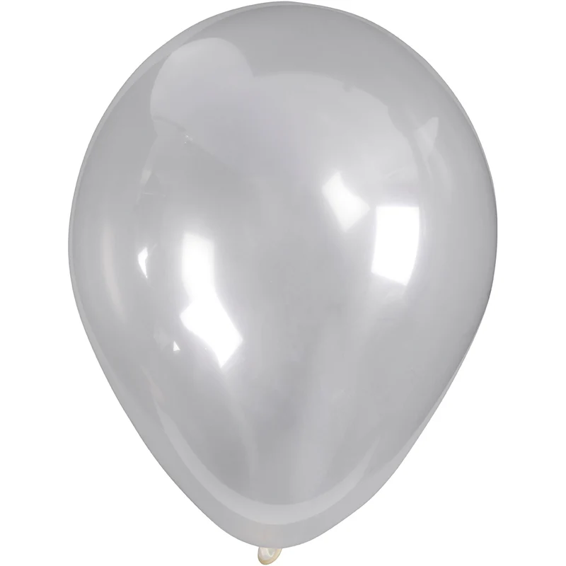 Ballonger, runda, Dia. 23 cm, transparent, 10 st./ 1 förp. [HOB-59182]