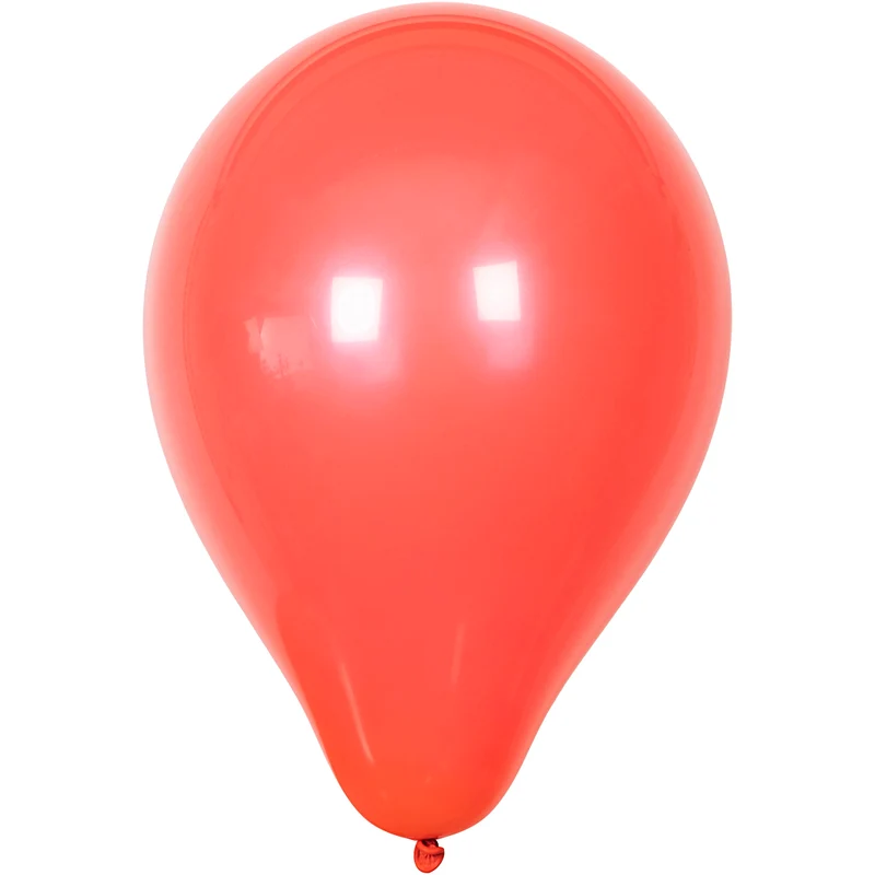 Ballonger, runda, Dia. 23 cm, röd, 10 st./ 1 förp. [HOB-59168]