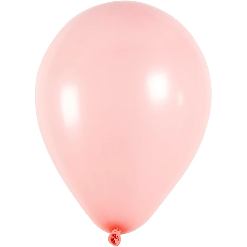 Ballonger, runda, Dia. 23 cm, ljusröd, 10 st./ 1 förp. [HOB-59162]