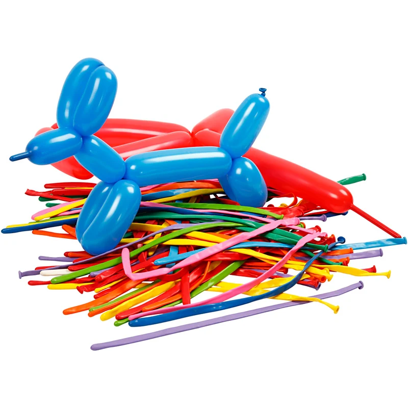 Ballonger, Figurtillverkning, L: 152 cm, 100 st./ 1 förp. [HOB-59106]