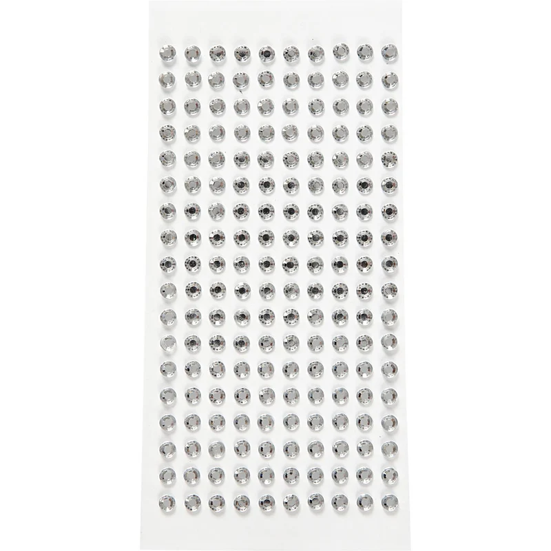 Rhinstenar, Dia. 5 mm, silver, 144 st./ 1 förp. [HOB-586042]