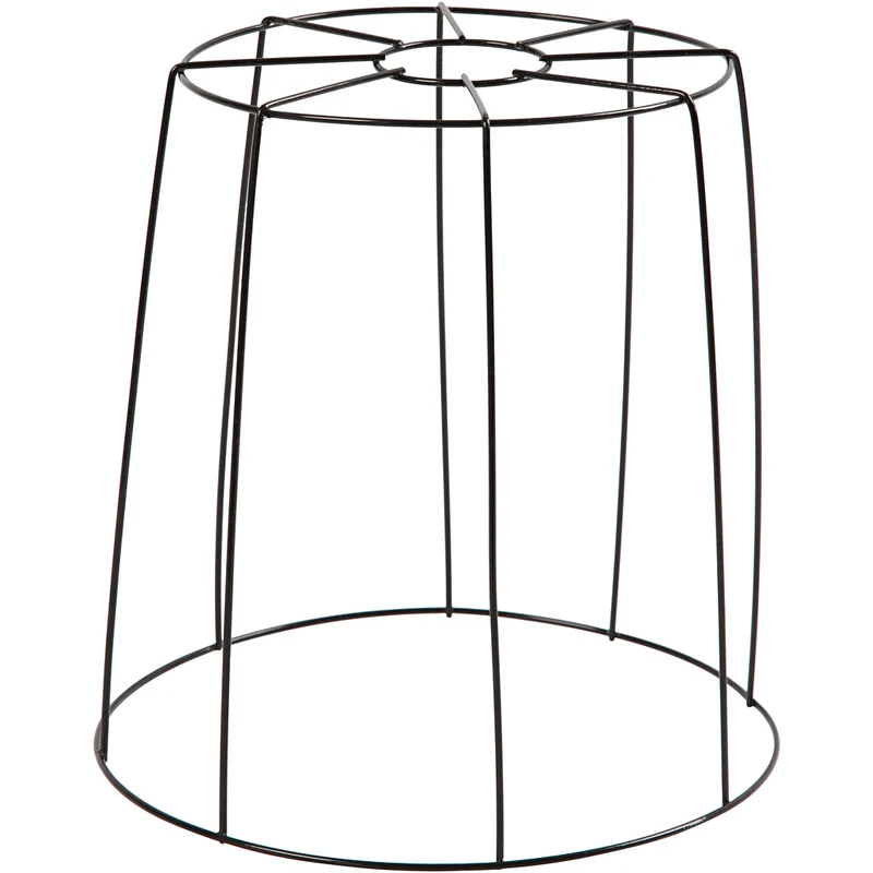 Lampskärm, H: 20 cm, Dia. 15,5-20 cm, svart, 1 st. [HOB-58025]
