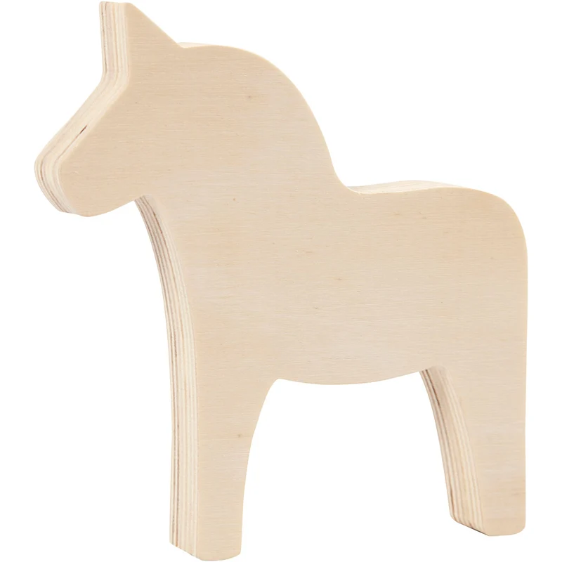 Häst, H: 13 cm, B: 12 cm, 1 st. [HOB-57921]