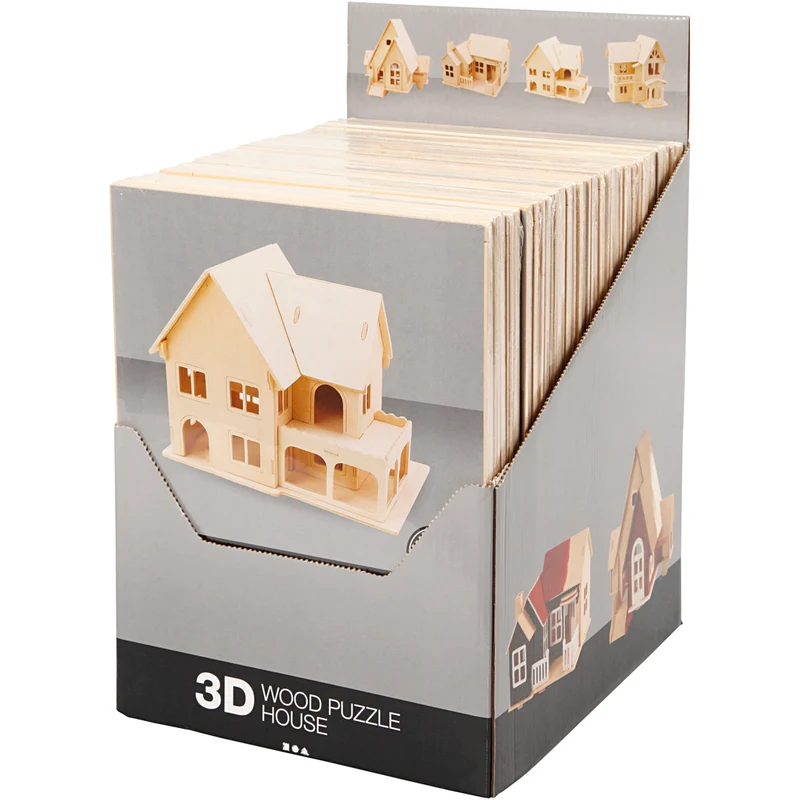 3D Konstruktionsfigur, 24 st./ 1 förp. [HOB-57878]