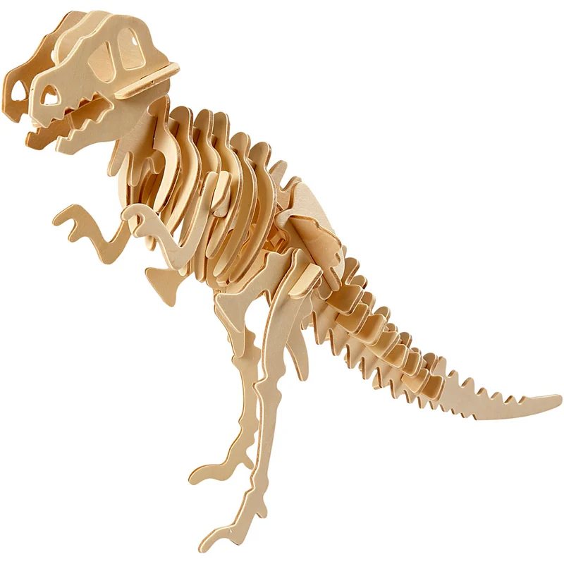 3D konstruktionsfigur, Dinosaurie, stl. 33x8x23 cm, 1 st. [HOB-57855]