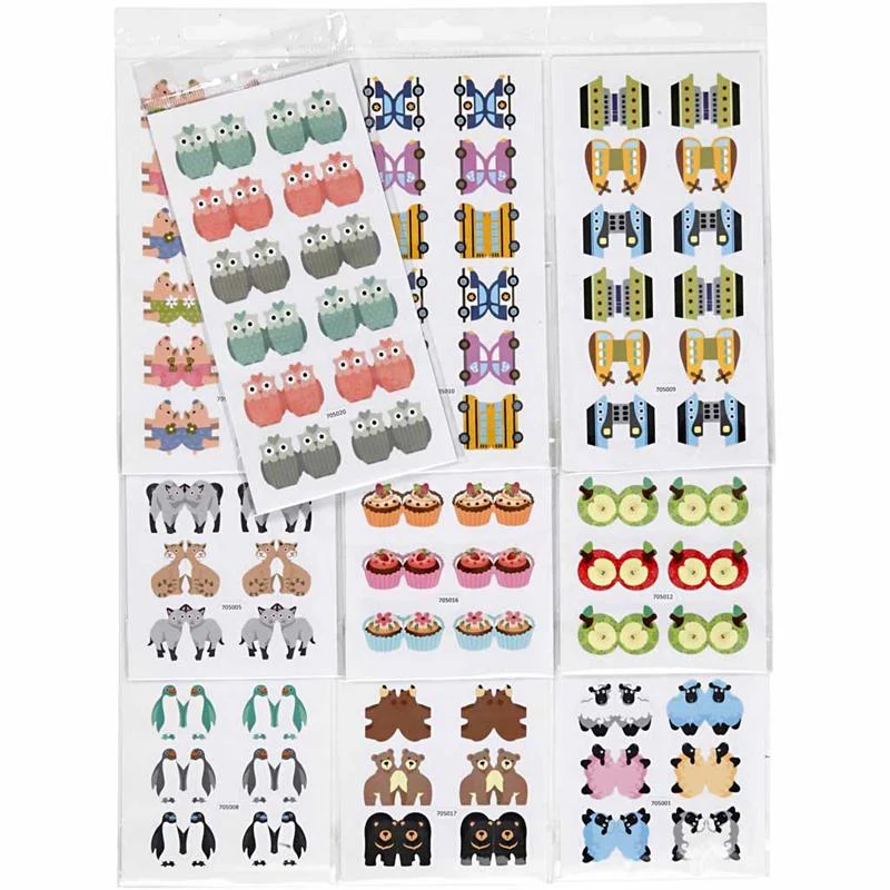 Index stickers, ark 7,5x15 cm, 10 förp./ 1 förp. [HOB-28933]