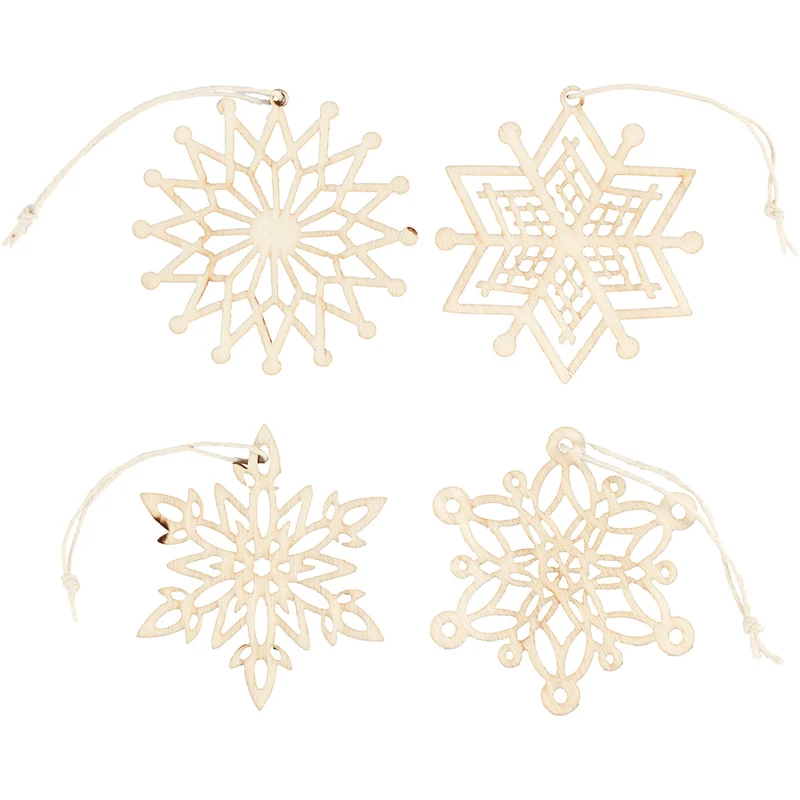 Ornament, Dia. 7 cm, tjocklek 0,3 cm, 8 st./ 1 förp. [HOB-568090]