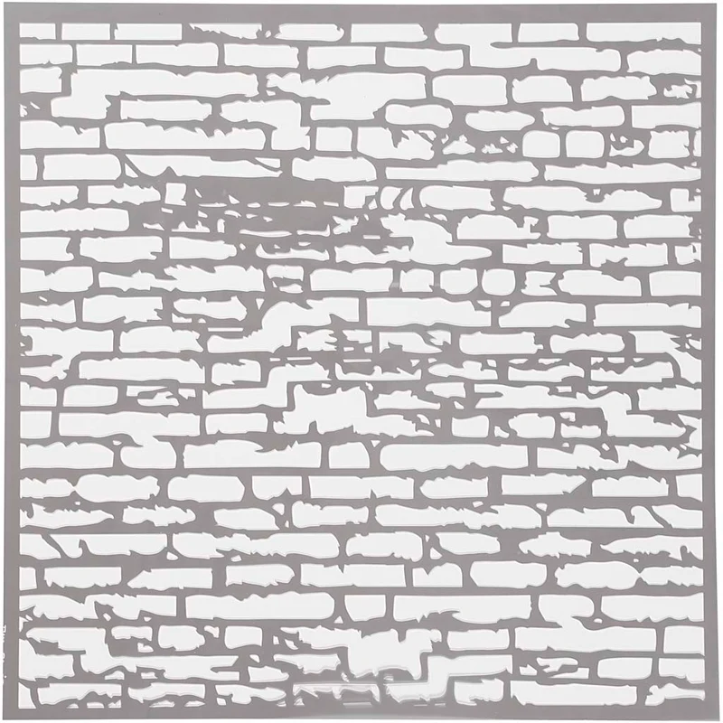 Stencil, mur, stl. 30,5x30,5 cm, tjocklek 0,31 mm, 1 ark [HOB-27086]