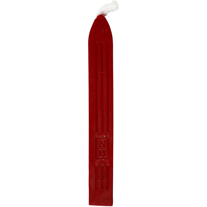 Lackstång, L: 10 cm, röd, 3 st./ 1 förp. [HOB-27025]
