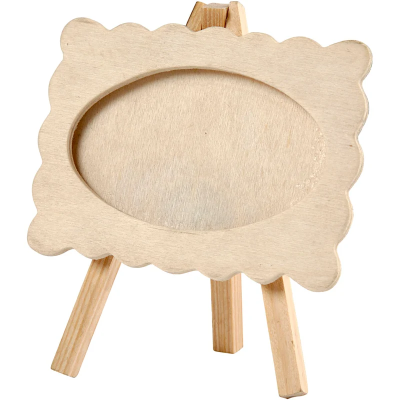 Ram på staffli, stl. 13,2x11,5 cm, tjocklek 18 mm, 1 st. [HOB-574780]