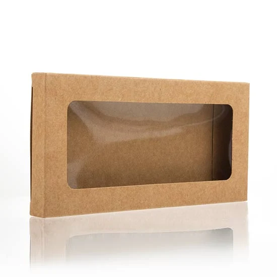 Papperslådor med Fönster 10,2x2,1x13,8cm (25 st) [WKRG313]