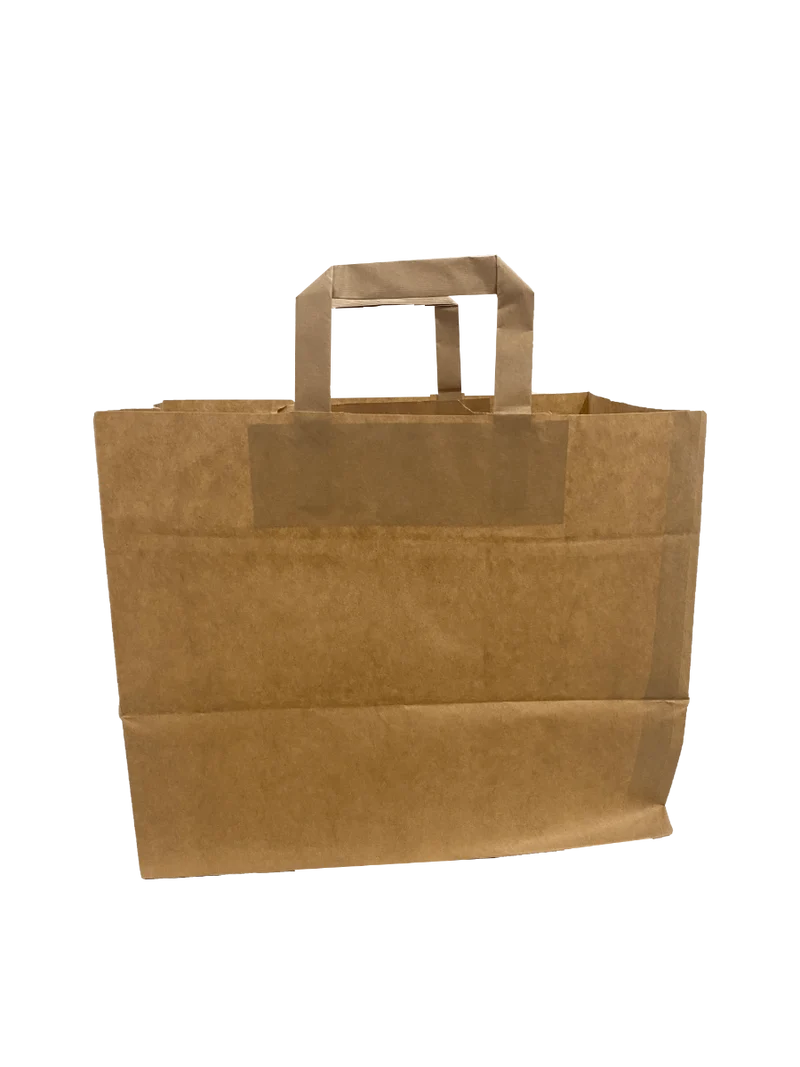 Papperskassar 32x12x41cm Brun Kraft 80 g/qm (50 st) [PADB9040]