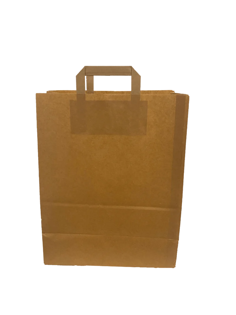 Papperskassar 32x17x41cm Brun Kraft 90 g/qm (50 st) [PADB9041]