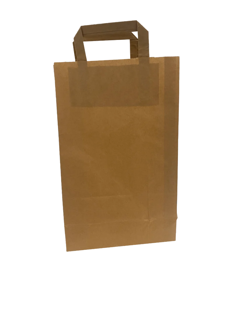 Papperskassar 22x11x36cm Brun Kraft 70 g/qm (50 st) [PADB7036]