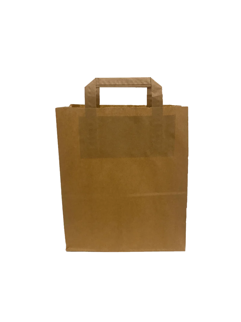Papperskassar 22x10x28cm Brun Kraft 70 g/qm (50 st) [PADB7026]