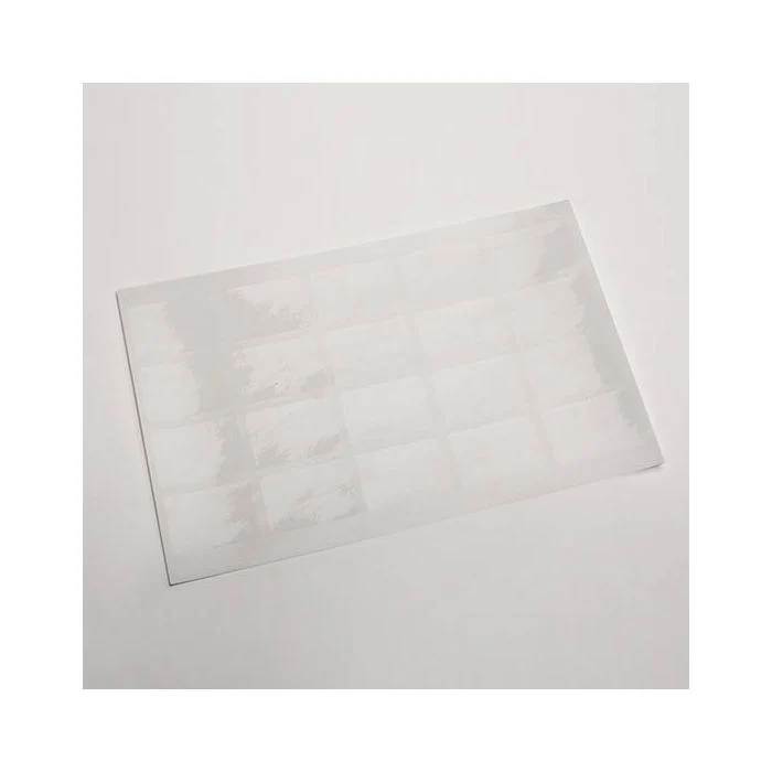 Klistermärken Fyrkant 2x3cm (20 st) [CS3]