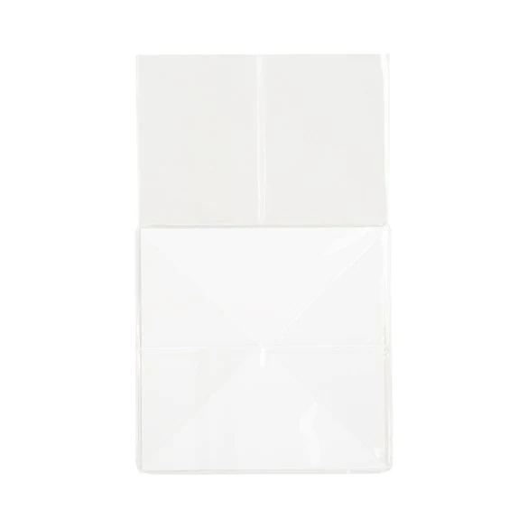 Cellofanpåsar med botten Kristallklart 10,2x10,2x17,8cm med pappersinsats (100 st) [FGPB9]