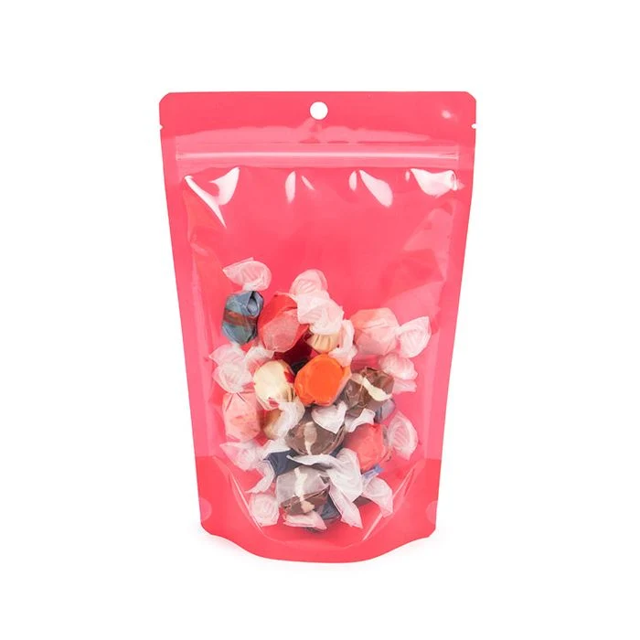 Stå upp påsar Transparent/Neon Vattenmelon 14,9x8,9x23,2 cm (100 st) [ZBGN7W]