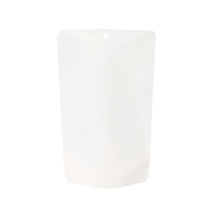Stand Up Pouch Kraft White Eco-fiendly 13x7,9x20,6 cm (100 pieces) [SUPEK3W]
