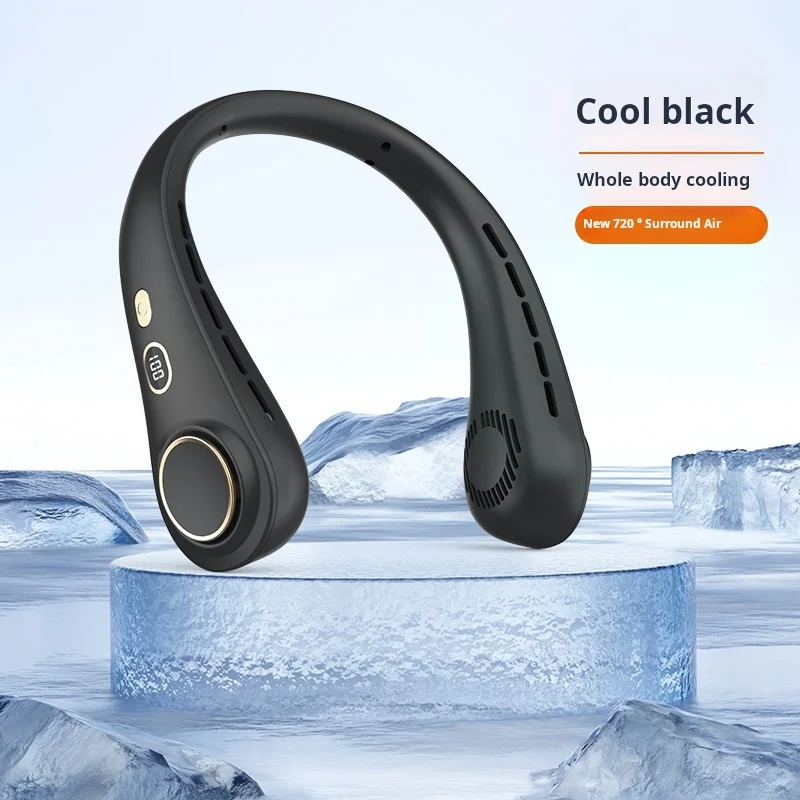 H9 Portable Neck Fan – Hands-Free Personal Cooling, Compact, Travel & Home
