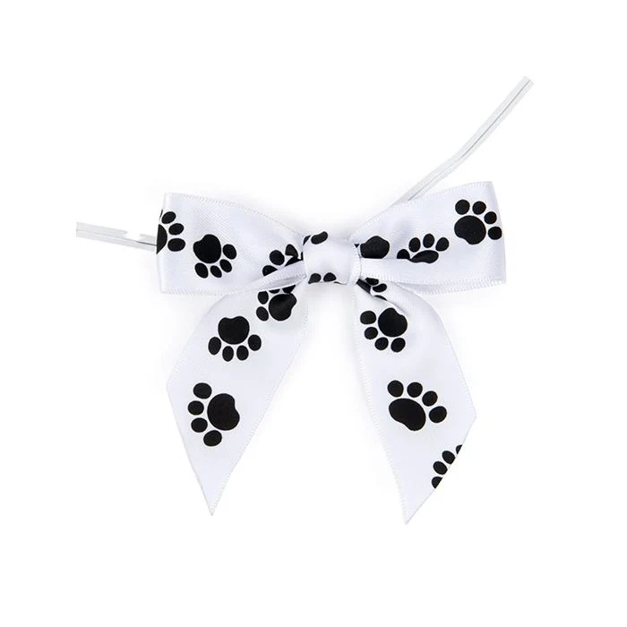 Bågar förbundna med tassavtryck 8,9cm (25 st) [PBOWP]
