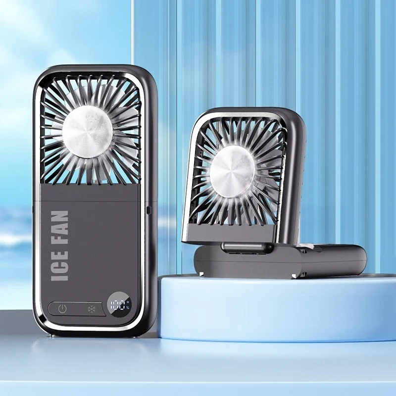 Portable Foldable USB Neck Fan 2025 – Handheld Semiconductor Cooling, Outdoor & Desktop