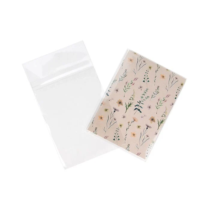 Miljövänliga påsar 10,3x13,7 cm skyddande förslutning (100 st) [GC4B1PC]