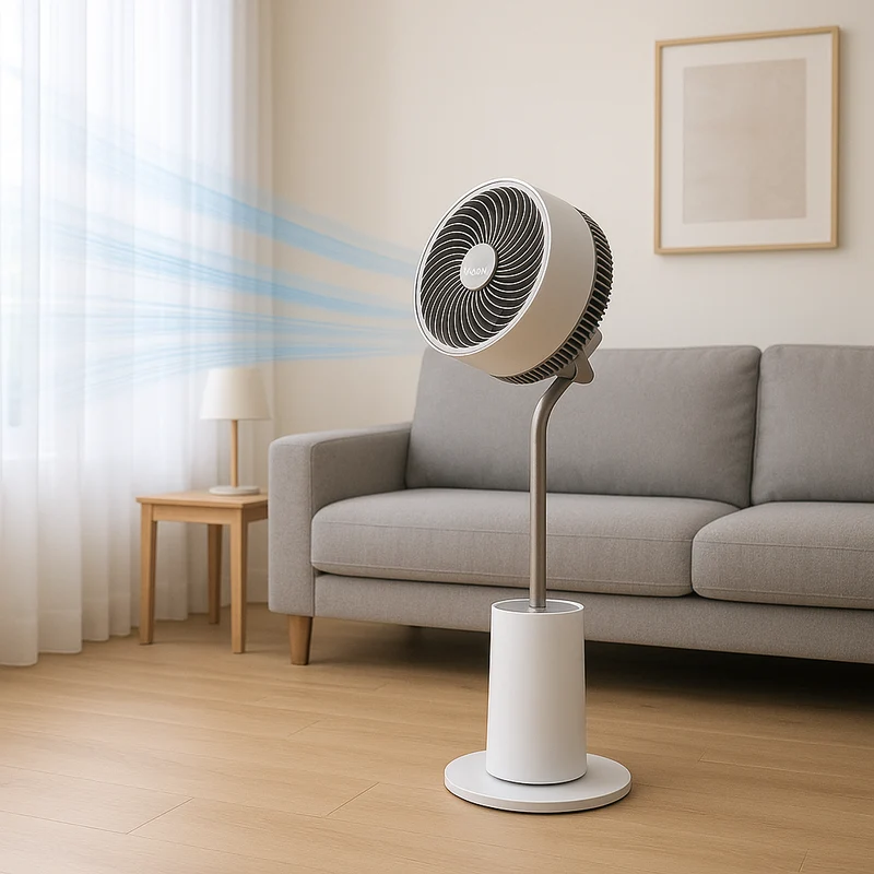 Quiet Flow Smart Turbo Floor Fan