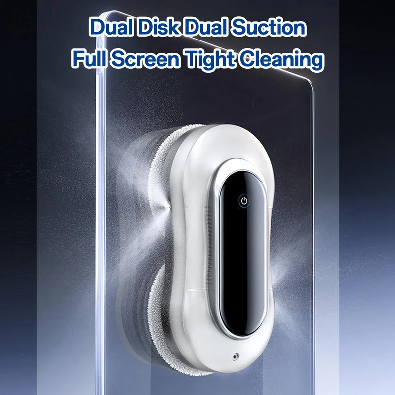 Intelligent Automatic Window Cleaner Robot – Water Spray, Remote Control, Vacuum Suction | Glass & Mirror Cleaning