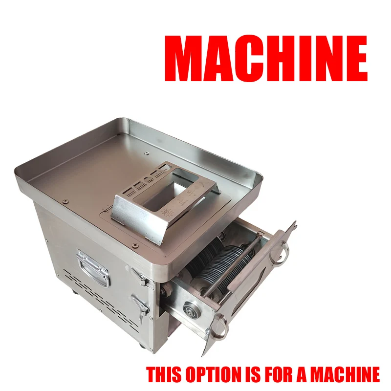 850W Commercial Meat Cube Cutter & Slicer Machine – Adjustable Cut Size, Fresh Meat Dicer
