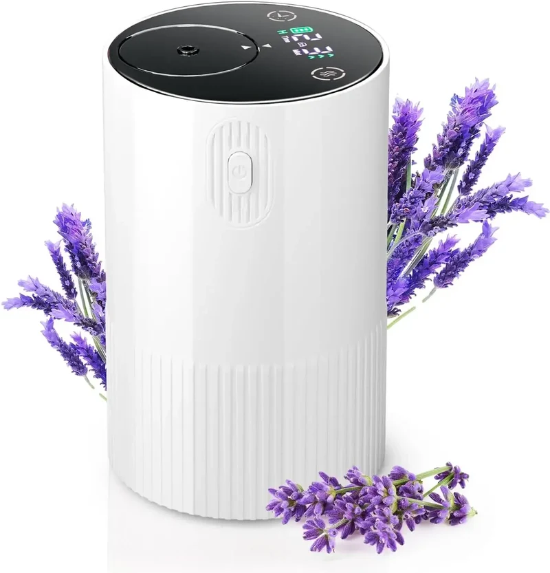 Portable Cordless Essential Oil Diffuser – USB Rechargeable, Car, Office & Home Use