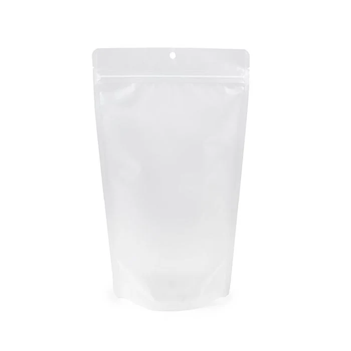 Stå upp påsar Frosted w/ RETAIN™ 14.9x8.9x23.2 cm (100 st) [ZBGERR7F]