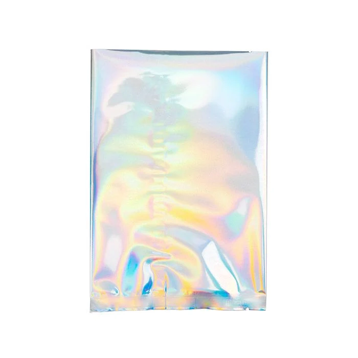 Holografiska metalliserade värmeförseglade påsar 12,7x17,8 cm (25 st) [SVP57H]