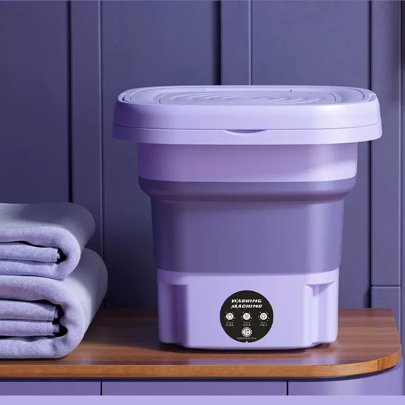 Travel Friendly Portable Foldable Automatic Washing Machine