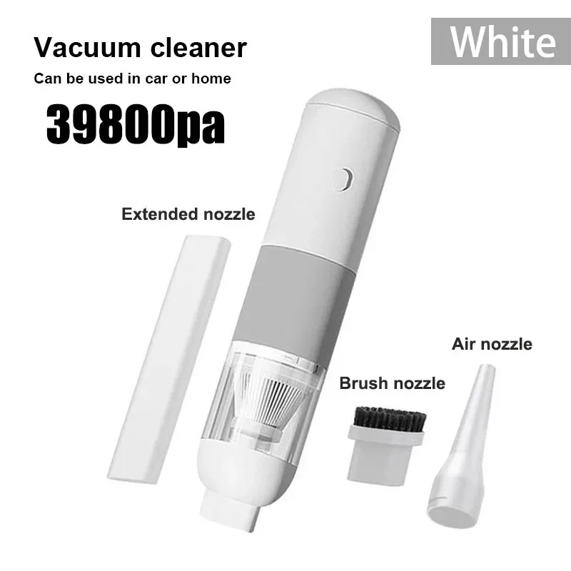 39800Pa Wireless Car Vacuum Cleaner – 3-in-1 Handheld Portable Dust Catcher