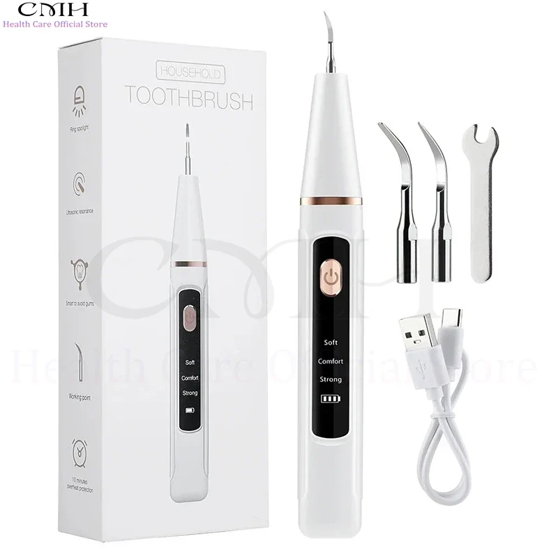 Ultrasonic Water Flosser – Tartar Remover, Stain Eraser, Multi-Mode, Type-C Rechargeable, Portable Oral Care