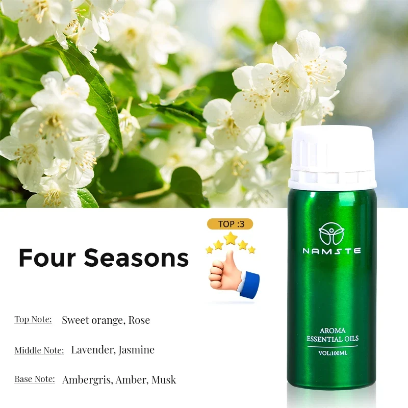 NAMSTE Hotel Signature Scent Essential Oil Diffuser – 300ml, 10 Luxury Fragrances, Home Air Freshener