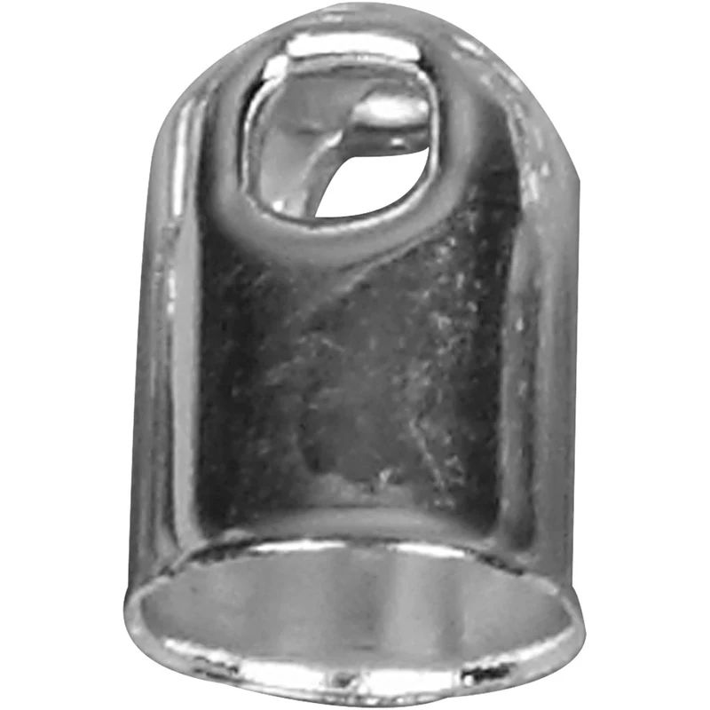 Avslutningshylsa, Dia. 6 mm, försilvrad, 50 st./ 1 förp. [HOB-61305]