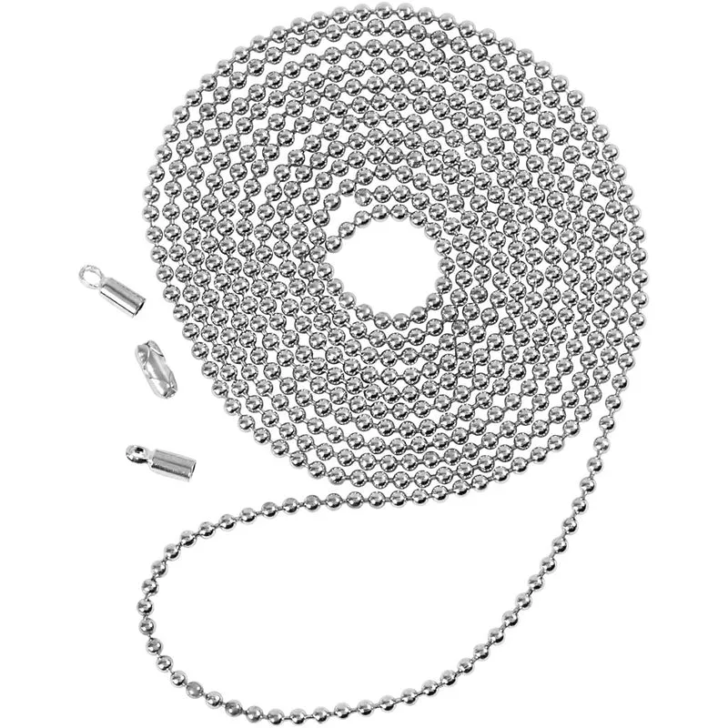 Kulkedja, Dia. 1,5 mm, försilvrad, 1 m/ 1 förp. [HOB-61243]