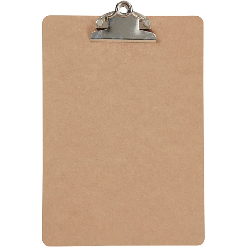 Clipboard/ritunderlag, A5, stl. 19x27x0,3 cm, 1 st. [HOB-26593]