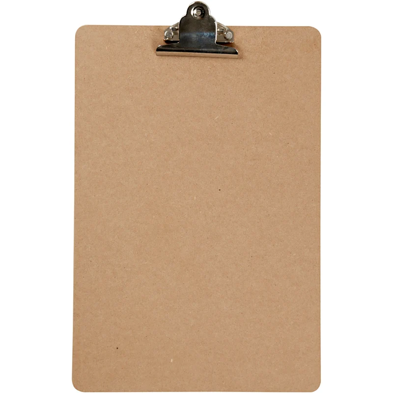 Clipboard/ritunderlag, A4, stl. 23x34x0,3 cm, 1 st. [HOB-265880]