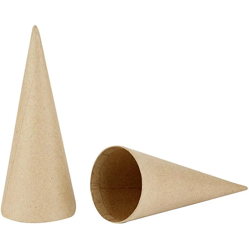Pappstrutar, H: 20 cm, Dia. 8 cm, 5 st./ 1 förp. [HOB-265061]