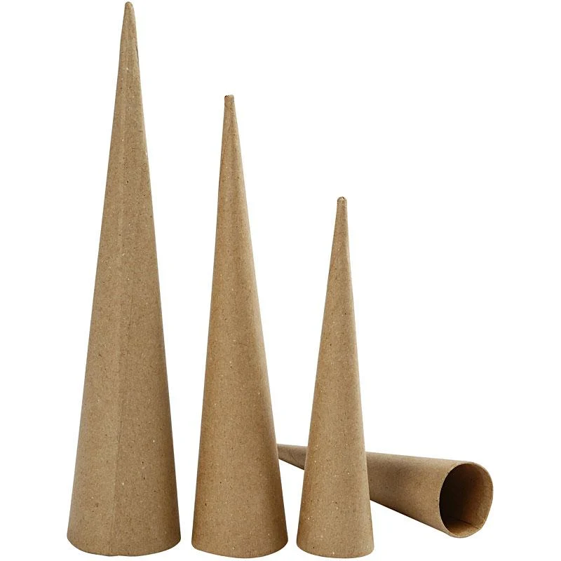 Höga Strutar, H: 20-25-30 cm, Dia. 4-5-6 cm, 3 st./ 1 förp. [HOB-265050]