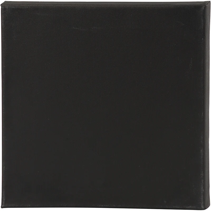 Målarduk, stl. 30x30x1,6 cm, 360 g, svart, 1 st. [HOB-257640]