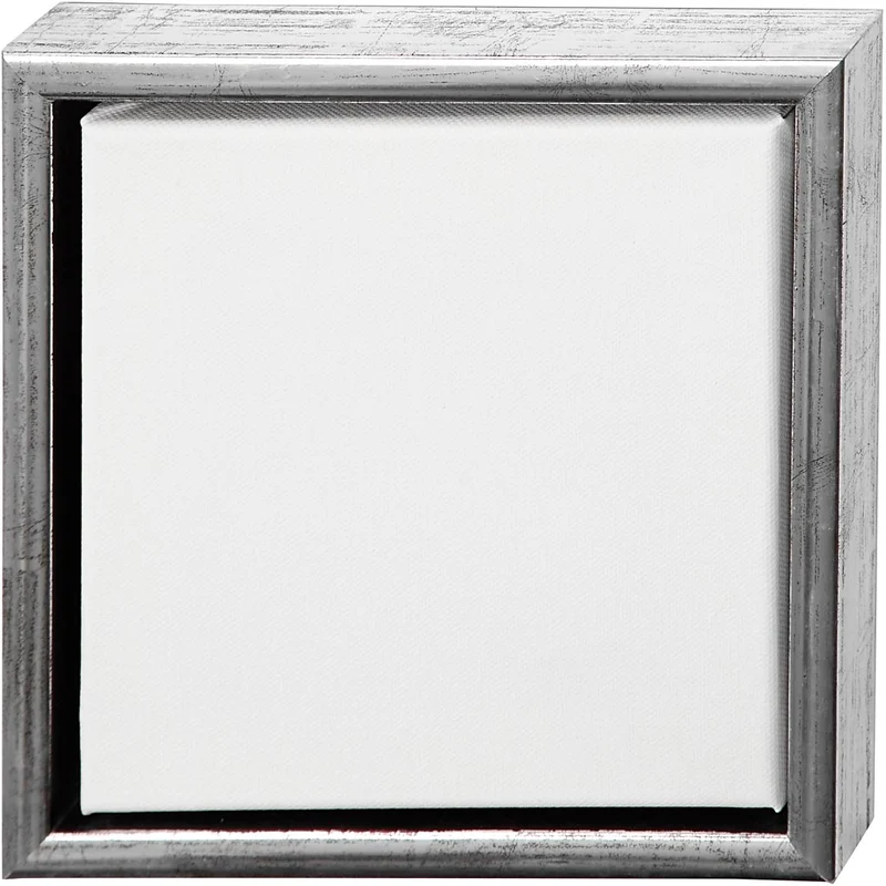 Duk med ram, stl. 20x20 cm, 360 g, vit, 6 st./ 1 förp. [HOB-25752]
