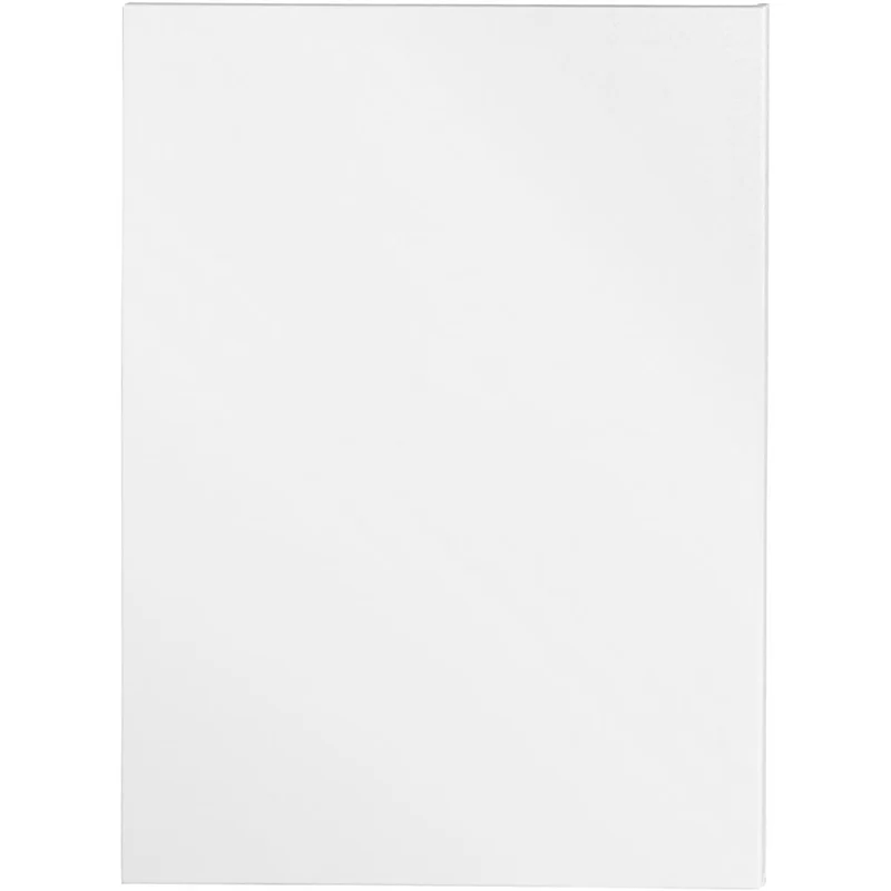 Målarduk, D: 1.6 cm, stl. 60x80 cm, 360 g, vit, 5 st./ 1 förp. [HOB-25713]
