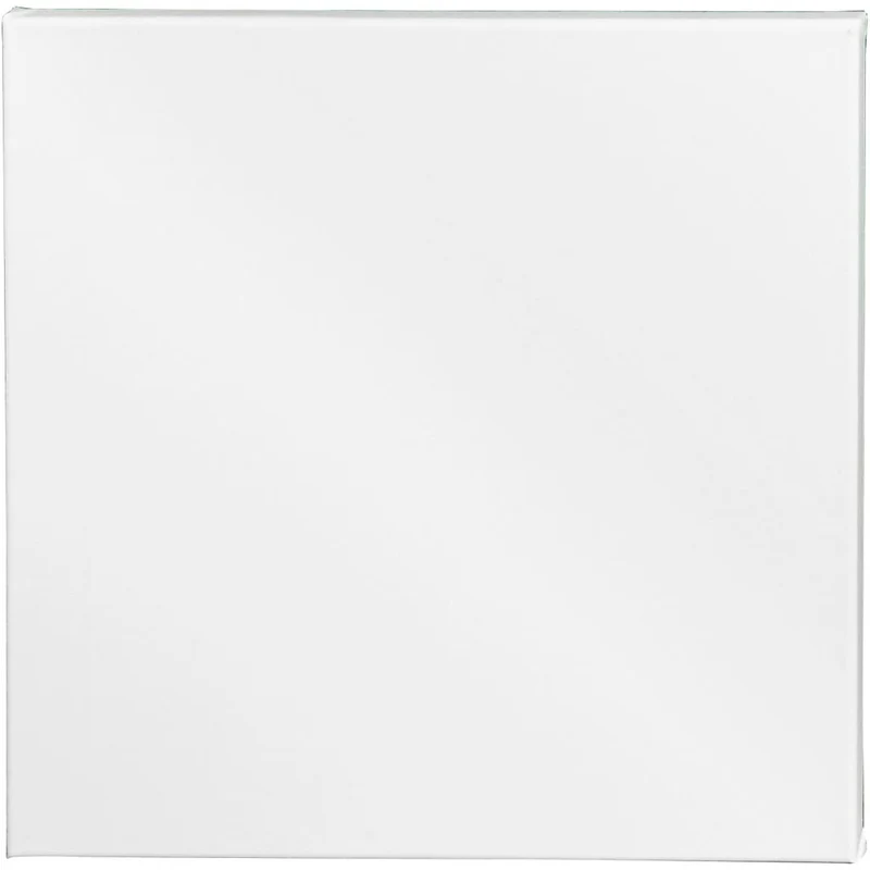 Målarduk, D: 1.6 cm, stl. 40x40 cm, 360 g, vit, 10 st./ 1 förp. [HOB-25707]