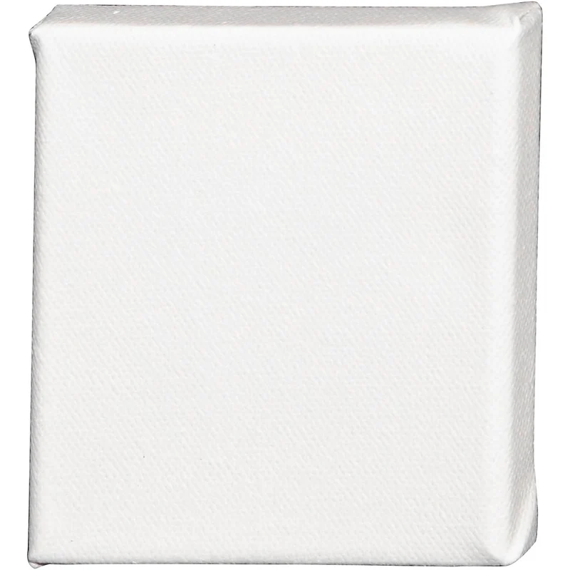 Målarduk, D: 1.6 cm, stl. 10x10 cm, 360 g, vit, 10 st./ 1 förp. [HOB-25700]