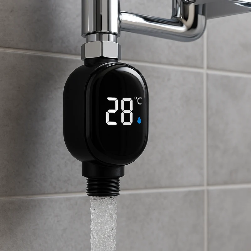 No Leakage Digital Shower Smart Thermometer